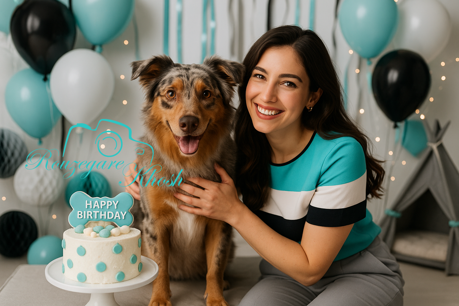 عکس با حیوانات خانگی