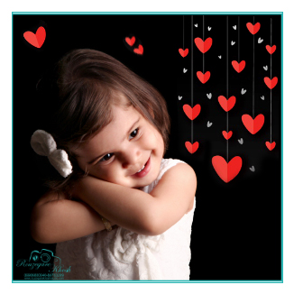 عکاسی ولنتاین کودک