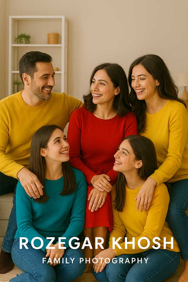   آتلیه عکاسی خانواده | آتلیه روزگارخوش | 09124777571